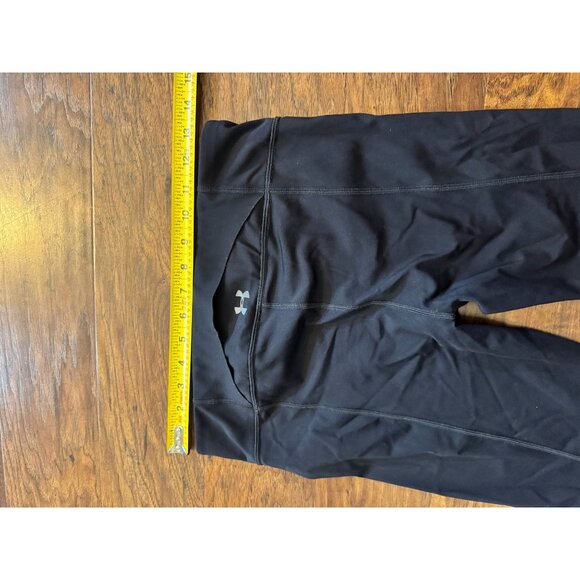 Under Armour Black Mirror Breathe Lux Compression Leggings Perforated Stirrup M - Picture 4 of 8